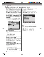 Preview for 32 page of Toshiba D-VR4 Owner'S Manual