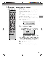 Preview for 37 page of Toshiba D-VR4 Owner'S Manual