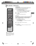 Preview for 39 page of Toshiba D-VR4 Owner'S Manual