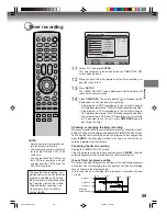 Preview for 59 page of Toshiba D-VR4 Owner'S Manual