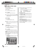 Preview for 76 page of Toshiba D-VR4 Owner'S Manual