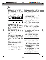 Preview for 11 page of Toshiba D-VR4SU Owner'S Manual