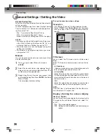 Preview for 26 page of Toshiba D-VR4SU Owner'S Manual