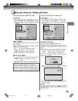 Preview for 29 page of Toshiba D-VR4SU Owner'S Manual