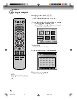 Preview for 62 page of Toshiba D-VR4SU Owner'S Manual