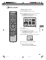 Preview for 65 page of Toshiba D-VR4SU Owner'S Manual