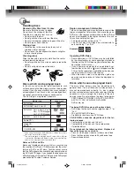 Preview for 9 page of Toshiba D-VR5 Owner'S Manual