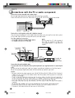 Preview for 22 page of Toshiba D-VR5 Owner'S Manual