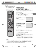 Preview for 37 page of Toshiba D-VR5 Owner'S Manual