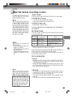 Preview for 53 page of Toshiba D-VR5 Owner'S Manual