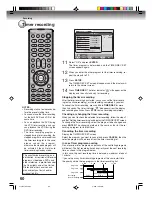 Preview for 60 page of Toshiba D-VR5 Owner'S Manual