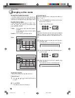 Preview for 76 page of Toshiba D-VR5 Owner'S Manual