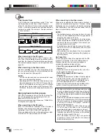 Preview for 11 page of Toshiba D-VR6KC Owner'S Manual