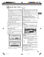 Preview for 29 page of Toshiba D-VR6KC Owner'S Manual