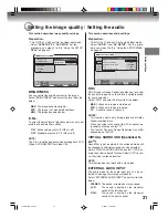 Preview for 31 page of Toshiba D-VR6KC Owner'S Manual