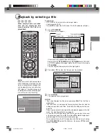 Preview for 35 page of Toshiba D-VR6KC Owner'S Manual