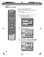 Preview for 66 page of Toshiba D-VR6KC Owner'S Manual