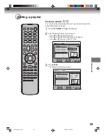 Preview for 69 page of Toshiba D-VR6KC Owner'S Manual