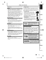 Preview for 4 page of Toshiba DKR40 - DVD Recorder With 1080p Upconversion Owner'S Manual