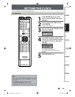 Preview for 24 page of Toshiba DKR40 - DVD Recorder With 1080p Upconversion Owner'S Manual