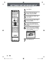 Preview for 25 page of Toshiba DKR40 - DVD Recorder With 1080p Upconversion Owner'S Manual