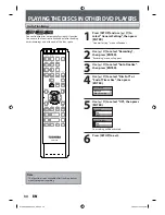 Preview for 29 page of Toshiba DKR40 - DVD Recorder With 1080p Upconversion Owner'S Manual