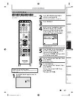 Preview for 46 page of Toshiba DKR40 - DVD Recorder With 1080p Upconversion Owner'S Manual