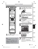 Preview for 50 page of Toshiba DKR40 - DVD Recorder With 1080p Upconversion Owner'S Manual