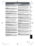 Preview for 98 page of Toshiba DKR40 - DVD Recorder With 1080p Upconversion Owner'S Manual