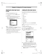 Preview for 23 page of Toshiba DLP 50HM66 Operating Manual