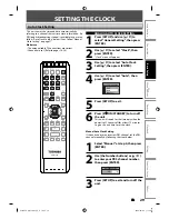 Preview for 29 page of Toshiba DR570 - DVD Recorder With TV Tuner Owner'S Manual