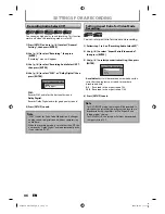 Preview for 46 page of Toshiba DR570 - DVD Recorder With TV Tuner Owner'S Manual