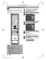 Preview for 92 page of Toshiba DR570 - DVD Recorder With TV Tuner Owner'S Manual