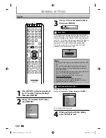 Preview for 104 page of Toshiba DR570 - DVD Recorder With TV Tuner Owner'S Manual