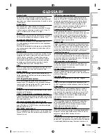 Preview for 113 page of Toshiba DR570 - DVD Recorder With TV Tuner Owner'S Manual