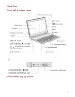 Preview for 7 page of Toshiba dynabook KIRA L53 User'S Information Manual