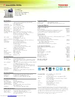 Preview for 6 page of Toshiba e-studio 4555c Specifications