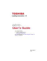 Toshiba Excite 7 User Manual preview