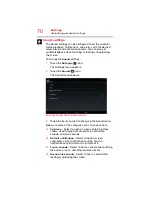 Preview for 71 page of Toshiba Excite 7 User Manual