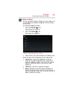 Preview for 72 page of Toshiba Excite 7 User Manual