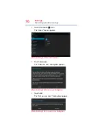 Preview for 76 page of Toshiba Excite Pro User Manual