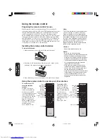 Preview for 14 page of Toshiba FSTPure ColorStream 27DF46 Owner'S Manual