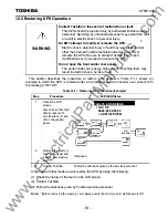 Preview for 52 page of Toshiba G8000U Series Operation Manual