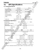 Preview for 53 page of Toshiba G8000U Series Operation Manual