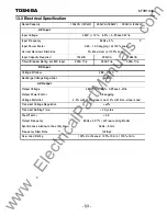 Preview for 54 page of Toshiba G8000U Series Operation Manual