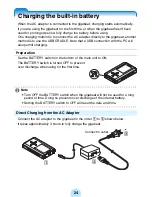 Preview for 24 page of Toshiba gigabeat MEG-F10 Owner'S Manual