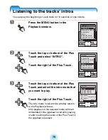 Preview for 75 page of Toshiba gigabeat MEG-F10 Owner'S Manual