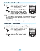 Preview for 81 page of Toshiba gigabeat MEG-F10 Owner'S Manual