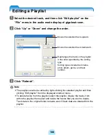 Preview for 100 page of Toshiba gigabeat MEG-F10 Owner'S Manual