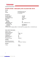 Preview for 6 page of Toshiba HDD1232 User Manual